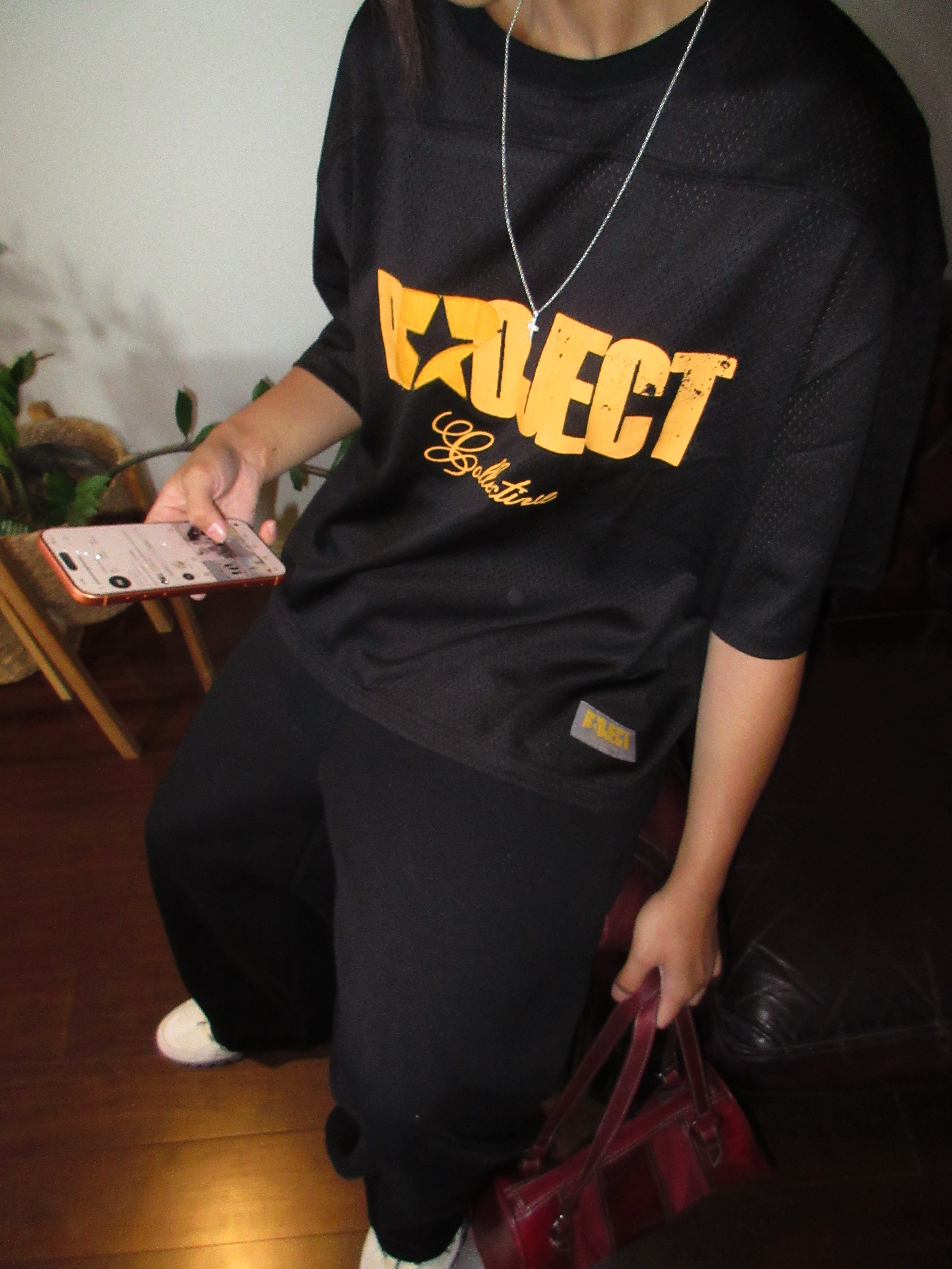 Project "Rated" Mesh tee